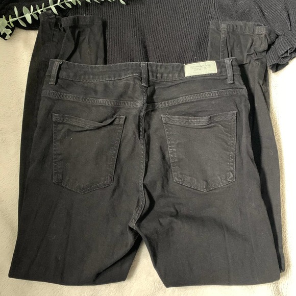 Zara Z1975 Denim High Rise Skinny Jeans in Black - Picture 3 of 3